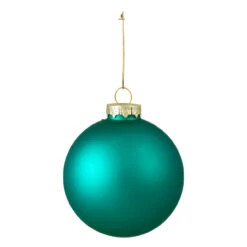 6ct Shiny And Matte Turquoise Green Glass Ball Christmas Ornaments 3.25" (80mm) -Optimal Christmas Shop northlight wy00765 2updated 34921.1667654553