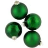4ct Green 2-Finish Glass Ball Christmas Ornaments 4" 2 4ct Green 2-Finish Glass Ball Christmas Ornaments 4" -Optimal Christmas Shop northlight wy00772 1 57670.1677045099