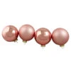 4ct Pink 2-Finish Glass Christmas Ball Ornaments 4" (100mm) 1 4ct Pink 2-Finish Glass Christmas Ball Ornaments 4" (100mm) -Optimal Christmas Shop northlight wy00775 23110.1671143344
