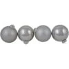 4ct Shiny And Matte Silver Glass Ball Christmas Ornaments 4" (100mm) 404416 -Optimal Christmas Shop northlight wy00776 silver main 21056.1667569842