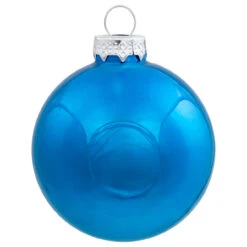 40ct Shiny And Matte Royal Blue And Silver Glass Ball Christmas Ornaments 2.5" (63mm) -Optimal Christmas Shop northlight wy04141 4 12556.1667488331