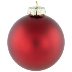 96ct Shiny And Matte Red Glass Ball Christmas Ornaments 3.25 (80mm) 13 96ct Shiny And Matte Red Glass Ball Christmas Ornaments 3.25 (80mm) -Optimal Christmas Shop northlight wy15212 4 36340.1677045717