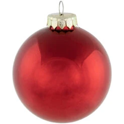 72ct Red 2-Finish Glass Christmas Ball Ornaments 4" (100mm) -Optimal Christmas Shop northlight wy15217 1 47585.1677088227