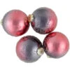 4ct Pink And Grey Ombre Hand Blown Textured Glass Ball Christmas Ornaments 3.25" (80mm) -Optimal Christmas Shop northlight wy15234 1 95381.1677088413