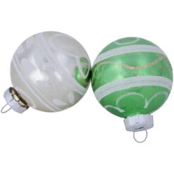 12ct Multi Color Vintage Design Glass Ball Christmas Ornaments 2.25" (55mm) -Optimal Christmas Shop northlight wy15235 6 00240.1677102525