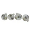 4ct Clear And Frosted Winter Tree Glass Christmas Ball Ornaments 3.25" (80mm) -Optimal Christmas Shop northlight wy27606 71410.1667572625