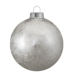4ct Silver And Clear Glass 2-Finish Christmas Ball Ornaments 3.25-Inch (80mm) 8 4ct Silver And Clear Glass 2-Finish Christmas Ball Ornaments 3.25-Inch (80mm) -Optimal Christmas Shop northlight wy88855 3 updated 38792.1667573737