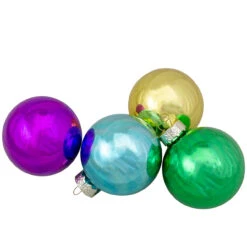 Set Of 9 Assorted Glass Ball Hanging Christmas Ball Ornaments 2.25-Inch (57mm) -Optimal Christmas Shop northlight wy88880 3 92747.1671838847