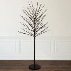 5' Black LED Lighted Christmas Twig Tree - Warm White Lights 9 5' Black LED Lighted Christmas Twig Tree - Warm White Lights -Optimal Christmas Shop northlight xt92215 style 65537.1667530339