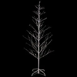 6' LED Lighted White Birch Christmas Twig Tree - Pure White Lights -Optimal Christmas Shop northlight xt92218 onblack 39107.1667491239