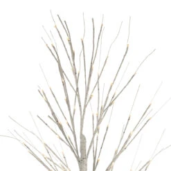6' LED Lighted White Christmas Twig Tree - Warm White Lights 14 6' LED Lighted White Christmas Twig Tree - Warm White Lights -Optimal Christmas Shop northlight xt92223 2 updated 40731.1667530347