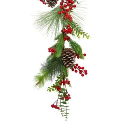 5' X 10" Berry Pine And Eucalyptus Artificial Christmas Garland - Unlit 9 5' X 10" Berry Pine And Eucalyptus Artificial Christmas Garland - Unlit -Optimal Christmas Shop northlight yk87867 1 10405.1667530471