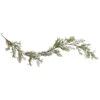 5' X 7" Artificial Christmas Garland With Frosted Foliage And Berries, Unlit -Optimal Christmas Shop northlight yk93234 1 43735.1667530205