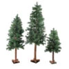 Set Of 3 Slim Woodland Alpine Artificial Christmas Trees 5' - Unlit 2 Set Of 3 Slim Woodland Alpine Artificial Christmas Trees 5' - Unlit -Optimal Christmas Shop northlight ynt745 gr 30573.1667517266