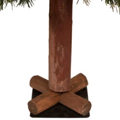 Set Of 3 Pre-Lit Woodland Alpine Artificial Christmas Trees 5' - Clear Lights -Optimal Christmas Shop northlight ynt755 gr 4 updated 98079.1667327482