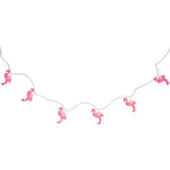 10ct Pink Flamingo Summer Patio String Light Set, 7.25ft White Wire -Optimal Christmas Shop northlight ys18852 1 36409.1682686604