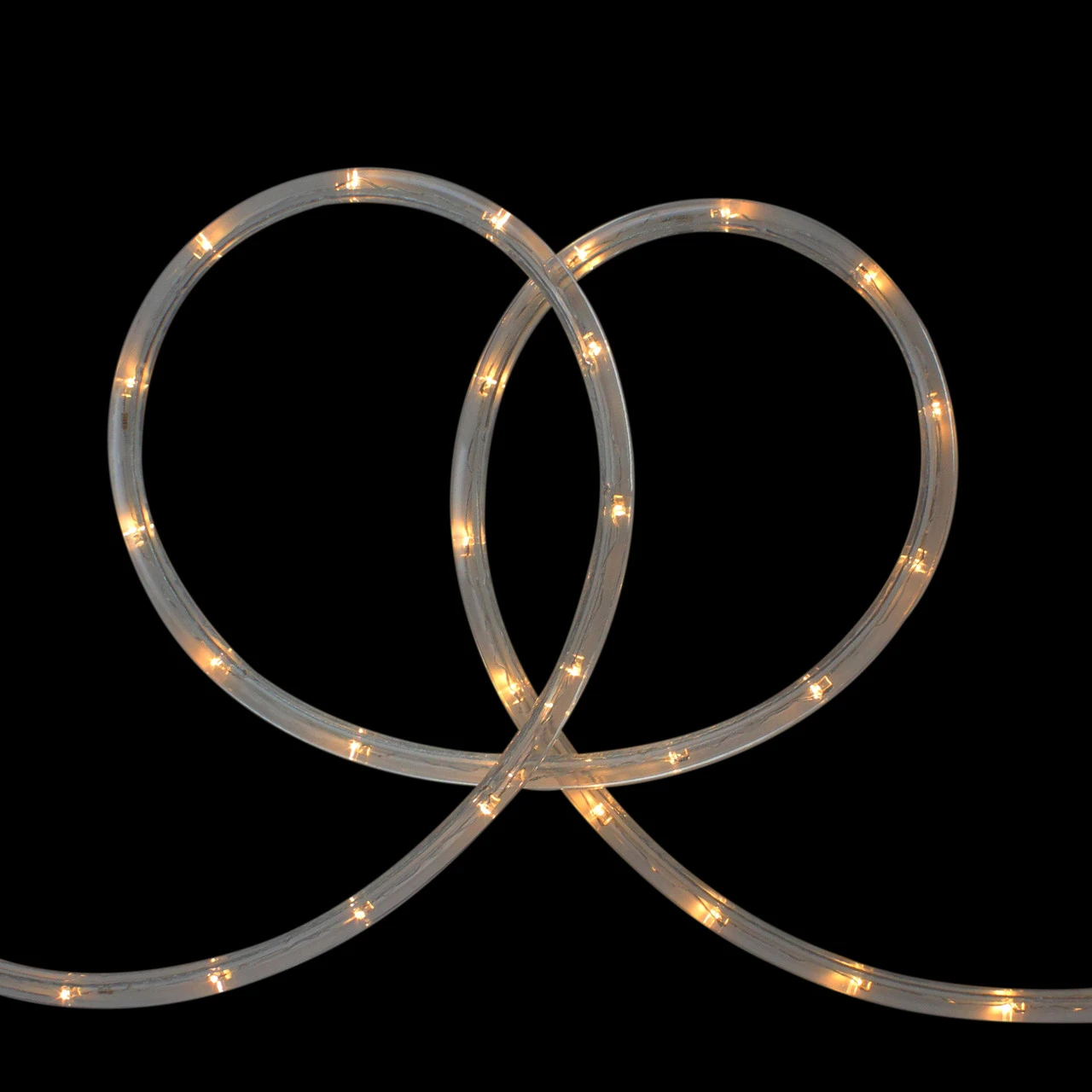 Warm White LED Outdoor Flexible Christmas Rope Light Set, 18ft 3 Warm White LED Outdoor Flexible Christmas Rope Light Set, 18ft