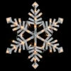 15.5" White Lighted Snowflake Christmas Outdoor Window Silhouette -Optimal Christmas Shop northlight ys27519 1 36002.1677639731