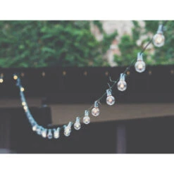 10-Count Frosted White G50 Globe Patio Lights-, 9ft Green Wire 7 10-Count Frosted White G50 Globe Patio Lights-, 9ft Green Wire -Optimal Christmas Shop northlight ys27577 3 04915.1667530596