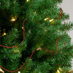 66' X 0.15" Red Beaded Artificial Christmas Garland - Unlit 7 66' X 0.15" Red Beaded Artificial Christmas Garland - Unlit -Optimal Christmas Shop northlight ys28285 3 33176.1667569967