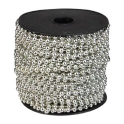 66' X 4mm Metallic Silver Beaded Artificial Christmas Garland - Unlit 6 66' X 4mm Metallic Silver Beaded Artificial Christmas Garland - Unlit -Optimal Christmas Shop northlight ys28286 1 51950.1667657421