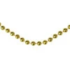 33ft X 10mm Shiny Gold Round Beaded Christmas Garland 1 33ft X 10mm Shiny Gold Round Beaded Christmas Garland -Optimal Christmas Shop northlight ys28287 1 28405.1667530596