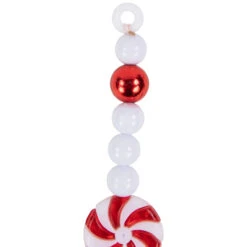 9' Red And White Peppermint Candy Beaded Christmas Garland, Unlit 13 9' Red And White Peppermint Candy Beaded Christmas Garland, Unlit -Optimal Christmas Shop northlight ys28298 04 12749.1686600464