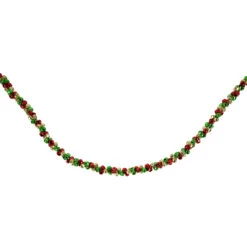 5' Green, Gold And Red Jingle Bell Christmas Garland, Unlit 14 5' Green, Gold And Red Jingle Bell Christmas Garland, Unlit -Optimal Christmas Shop northlight ys28302 02 77460.1686600977