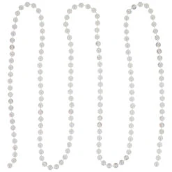 33' X .5"Clear Iridescent Beaded Artificial Christmas Garland, Unlit 11 33' X .5"Clear Iridescent Beaded Artificial Christmas Garland, Unlit -Optimal Christmas Shop northlight ys28303 4 07522.1686849229