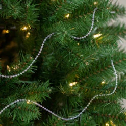 100' X 0.25" Clear Iridescent Beaded Artificial Christmas Garland, Unlit -Optimal Christmas Shop northlight ys28304 3 81069.1686849228