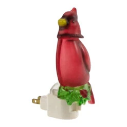 5.5" Red Cardinal Bird Christmas Night Light -Optimal Christmas Shop northlight ys92326 2 71708.1667664855