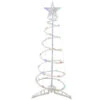 3ft LED Lighted Spiral Cone Tree Outdoor Christmas Decoration, Multi Lights 2 3ft LED Lighted Spiral Cone Tree Outdoor Christmas Decoration, Multi Lights -Optimal Christmas Shop northlight ys92330 small sample 00552.1667531699