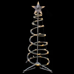 3ft LED Lighted Spiral Cone Tree Outdoor Christmas Decoration, Warm White Lights 8 3ft LED Lighted Spiral Cone Tree Outdoor Christmas Decoration, Warm White Lights -Optimal Christmas Shop northlight ys92331 small sample 2 13025.1667489831