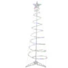 4ft LED Lighted Spiral Cone Tree Outdoor Christmas Decoration, Multi Lights -Optimal Christmas Shop northlight ys92332 med sample 34282.1667531698