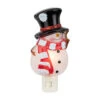 6.5" White And Red Snowman In Black Top Hat Christmas Night Light -Optimal Christmas Shop northlight ys93827 1 56625.1680153830
