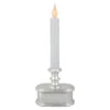 9.25" Pre-Lit LED White And Silver Lighted Christmas Candle Lamp -Optimal Christmas Shop northlight ys93853 1 67761.1678980829