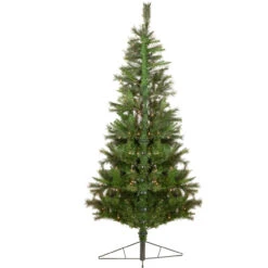 6.5' Pre-Lit Medium Canyon Pine Artificial Christmas Wall Tree, Clear Lights -Optimal Christmas Shop northlight ytc346 gr 3 updated 46700.1667300498
