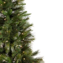 6.5' Pre-Lit Medium Canyon Pine Artificial Christmas Wall Tree, Clear Lights -Optimal Christmas Shop northlight ytc346 gr 5 updated 05857.1667300498