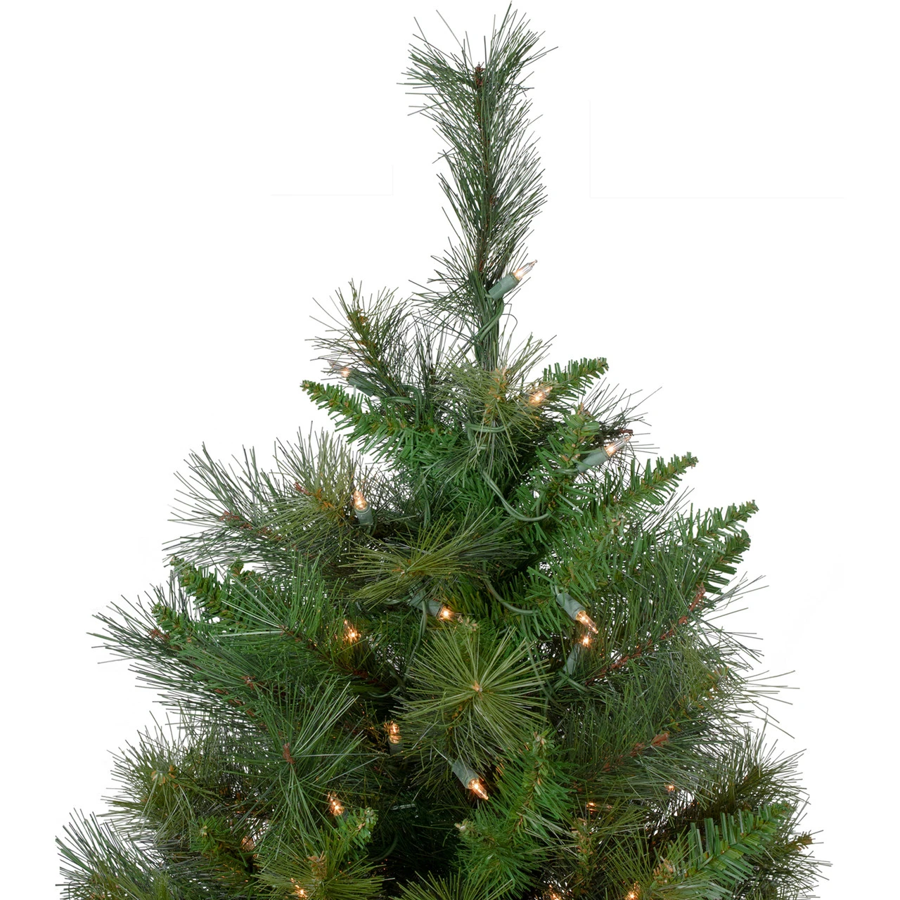 5' Pre-Lit Green Medium Canyon Pine Artificial Christmas Tree, Clear Lights 6 5' Pre-Lit Green Medium Canyon Pine Artificial Christmas Tree, Clear Lights - Image 4