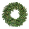 Mixed Canyon Pine Artificial Christmas Wreath - 24-Inch, Clear Lights -Optimal Christmas Shop northlight ywc836 gr 53402.1667659848