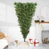 7.5' Pre-Lit Green Spruce Artificial Upside Down Christmas Tree - Warm White LED Lights 2 7.5' Pre-Lit Green Spruce Artificial Upside Down Christmas Tree - Warm White LED Lights -Optimal Christmas Shop northlight z00013 80990.1667632336