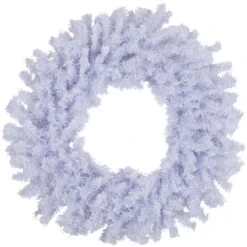White Crystal Spruce Artificial Christmas Wreath - 20-Inch, Unlit