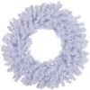 24" White Crystal Spruce Artificial Christmas Wreath - Unlit -Optimal Christmas Shop northlight z00018 1 35221.1671643764