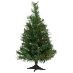2' Pre-Lit Medium Royal Pine Artificial Christmas Tree - Multicolor Lights 7 2' Pre-Lit Medium Royal Pine Artificial Christmas Tree - Multicolor Lights -Optimal Christmas Shop northlight z00022 3 76898.1669414976