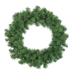 4-Piece Artificial Winter Spruce Christmas Tree, Wreath And Garland Set 6.5' - Clear Lights 10 4-Piece Artificial Winter Spruce Christmas Tree, Wreath And Garland Set 6.5' - Clear Lights -Optimal Christmas Shop northlight z16018 27465.1670422133