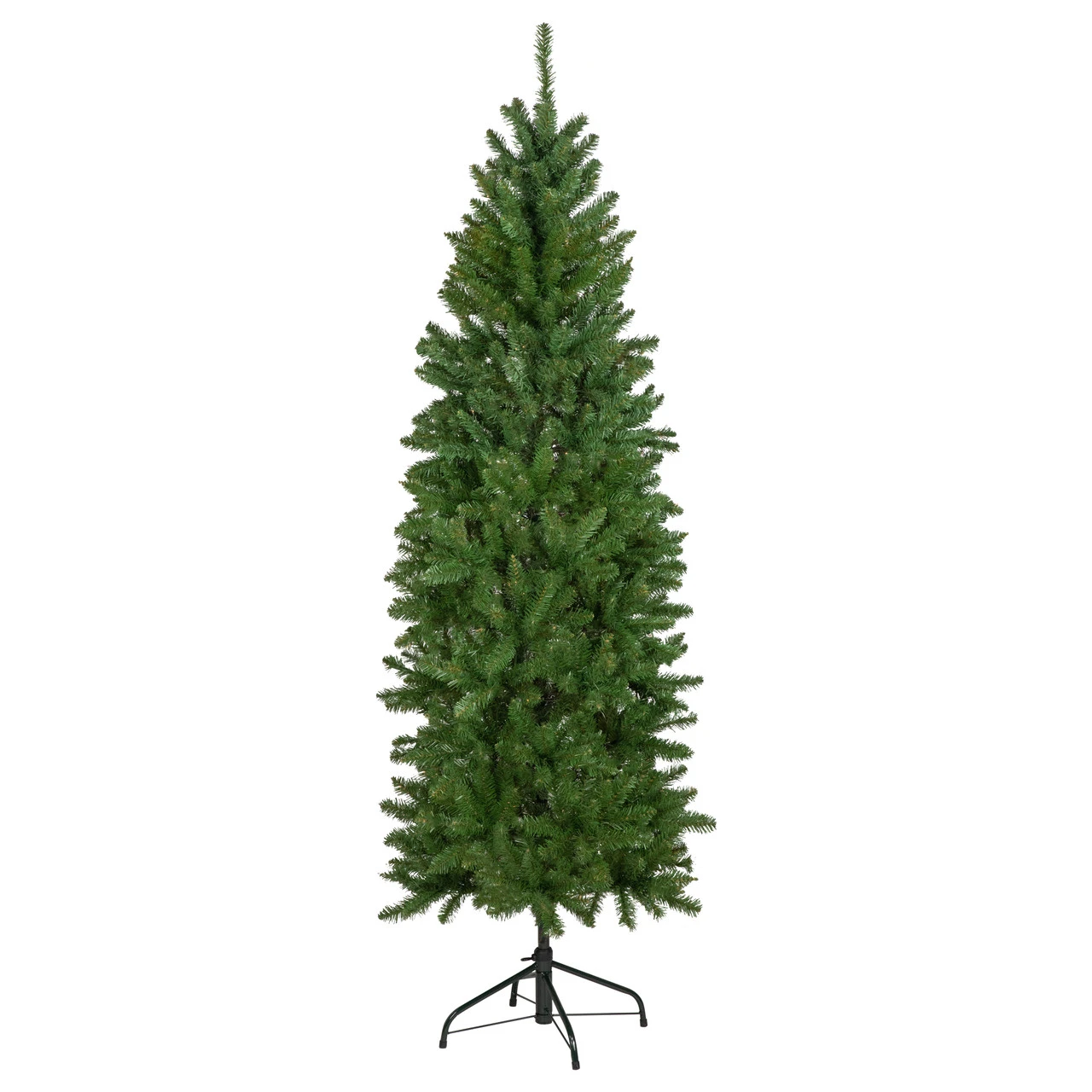 7.5' Unlit Pencil White River Fir Artificial Christmas Tree 3 7.5' Unlit Pencil White River Fir Artificial Christmas Tree