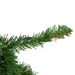 7.5' Pre-Lit Pencil White River Fir Artificial Christmas Tree - Clear Lights -Optimal Christmas Shop northlight z16022 4 22999.1667488134