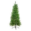 4.5' Pre-Lit White River Fir Artificial Pencil Christmas Tree - Clear Lights -Optimal Christmas Shop northlight z16023 04317.1667490074