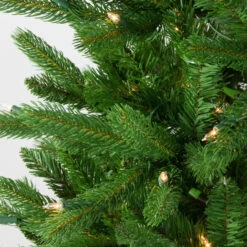 7.5' Pre-Lit Pencil Northwood Noble Fir Artificial Christmas Tree - Clear Lights -Optimal Christmas Shop northlight z16026 3 15267.1677508720