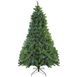 7.5' Pre-Lit Full Pike River Fir Artificial Christmas Tree - Multicolor LED Lights 12 7.5' Pre-Lit Full Pike River Fir Artificial Christmas Tree - Multicolor LED Lights -Optimal Christmas Shop northlight z16059 2 39666.1667520028